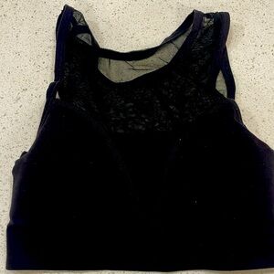 Sport black bra